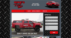 Desktop Screenshot of mikestrucktoys.com